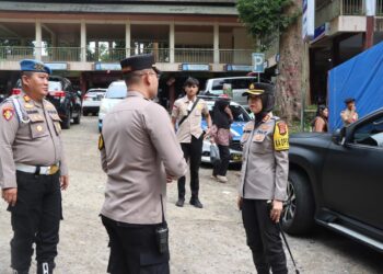 Kapolres Sukabumi Kota Pantau Pengamanan Obyek Wisata