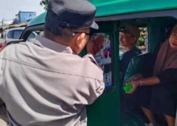 Mudik Aman Keluarga Nyaman Polsek Citamiang Ciptakan Situasi Kamtibmas yang aman dan Kondusif