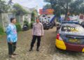Polsek Cisaat Cek Tempat Wisata  Kolam Renang Antisipasi Lonjakan Pengunjung Saat liburan Lebaran