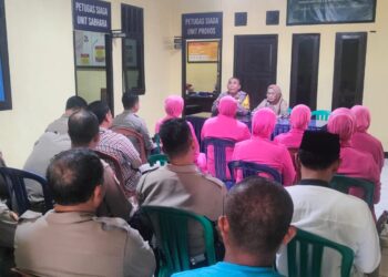 Jalin Kehangatan Idul Fitri 2025. Kapolsek Baros laksanakan Halalbihalal