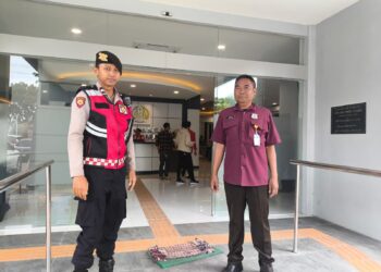 Sambang Kantor Imigrasi Polsek Baros Efektifkan Dialogis bersama Security