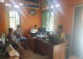 Ngobrol Bersama Kepala Desa, Bhabinkamtibmas Kebopedes Sampaikan Himbauan Kamtibmas