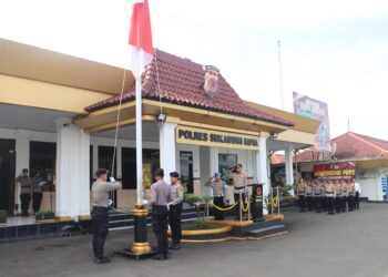 Polres Sukabumi Kota Gelar Upacara Hari Kesadaran Nasional