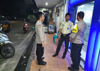 Jaga Kondusifitas Polsek Citamiang Sukabumi Gencarkan Patroli
