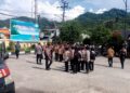 Gandeng Saka Bhayangkara, Polsek Baros Harapkan Pramuka Jadi Pelopor Keselamatan Berlalulintas