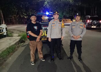 Kapolsek Kebonpedes Pimpin Patroli KRYD Malam Minggu Cegah Gukamtibmas Di Wilayah Kecamatan Kebonpedes