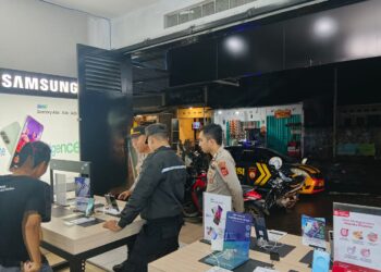 Jaga Kondusifitas Polsek Citamiang Sukabumi Gencarkan Patroli