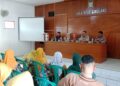Panit Binmas Polsek Cisaat Hadiri Lokakarya Mini Lintas Sektor Puskesmas Cibolang Tahun 2025