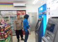 Pantau dan Cek Mesin ATM Oleh Anggota Patroli Polsek Lembursitu