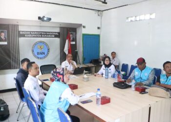 Wujudkan P4GN, BNNK Sukabumi ‘Godok’ Petugas IBM