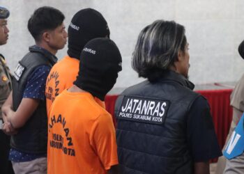 Penyiram Air Keras Terhadap Ibu dan Anak di Sukabumi Diringkus Polisi