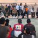Ngariung bareng Kapolsek. Efektifkan Audiensi Sopir Angkot 03 Kapolsek Baros sampaikan pesan Kamtibmas