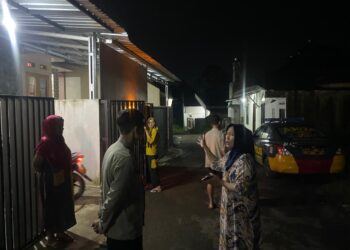 Jaga Kondusifitas Polsek Citamiang Sukabumi Gencarkan Patroli