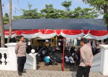 Polsek Cikole Laksanakan Patroli dan Pemantauan Family Gathering May Day