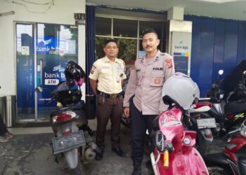 Antisipasi Hari Buruh Personel  Polsek Cisaat  Laksanakan Patroli Dialogis
