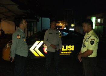 Jaga Kondusifitas Polsek Citamiang Sukabumi Gencarkan Patroli