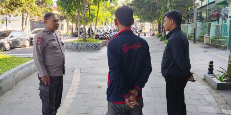 Polsek Cikole Laksanakan Dialogis Dengan Satpam