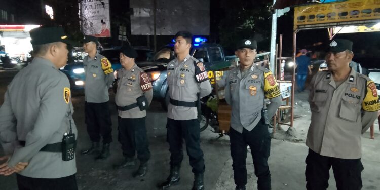 Kanit Reskrim Pimpin Giat  KRYD, Polsek Lembursitu Ciptakan Situasi Kondusif