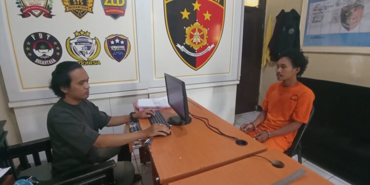 Polsek Warudoyong Sukabumi Ringkus Pembobol Minimarket