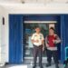 Anggota Patroli Sambangi Obyek Vital Perbankan Himbau Security Cegah Terjadinya Gangguan Kamtibmas