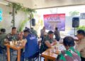 Polisi dan TNI di Sukabumi Adu Strategi di Turnamen Catur