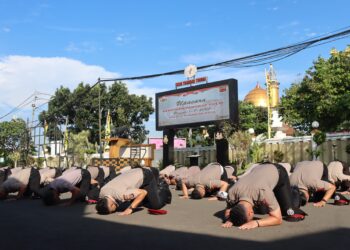 51 Bintara Polri di Kota Sukabumi Naik Pangkat
