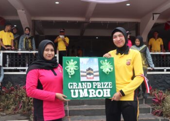 Wow! Polres Sukabumi Kota Bagi-bagi Hadiah Umroh di HUT RI ke-80