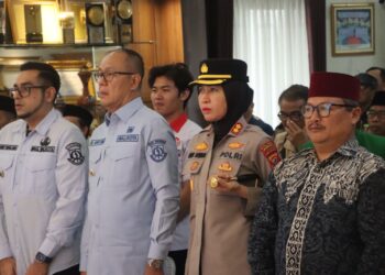 Kapolres Sukabumi Kota Hadiri Doa Bersama Lintas Agama dan Deklarasi Damai