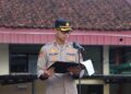 Jadi Pembina Upacara, Wakapolres Kompol Fajar Ajak Pelajar Sukabumi Taat Hukum