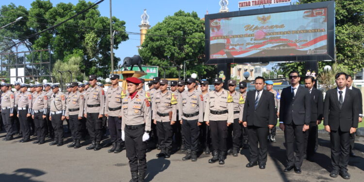 Polres Sukabumi Kota Gelar Upacara Peringatan Hari Kesaktian Pancasila