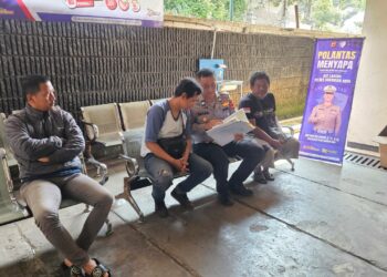 “Polantas Menyapa”, Sat Lantas Polres Sukabumi Kota Edukasi Warga Soal Layanan BPKB