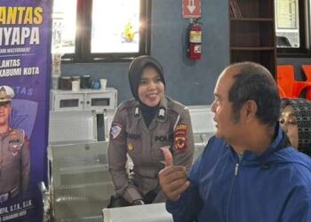 Satlantas Polres Sukabumi Kota Tingkatkan Kualitas Pelayanan STNK Lewat Program “Polantas Menyapa”