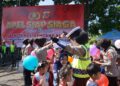 Polres Sukabumi Kota Gelar Simulasi Penanggulangan Bencana Alam