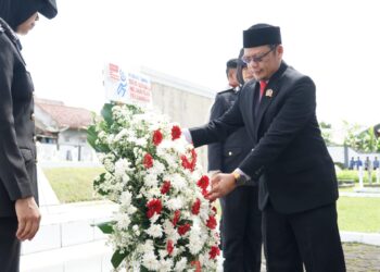 Forkopimda Kota Sukabumi Gelar Ziarah Nasional, Peringati Hari Pahlawan 2025