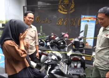 Empat Motor Curian Kembali, Tangis Haru Pecah di Polres Sukabumi Kota