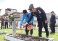 Peringati HPN 2025, Wakapolres Kompol Fajri Anbiya Ziarah ke TMP