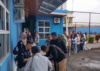 Dukung Program BERSINAR, BNNK Sukabumi Tes Urine Pegawai Perumda Tirta Jaya Mandiri