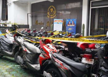 Ungkap 14 Kasus Curanmor, Polres Sukabumi Kota Ringkus 5 Pelaku