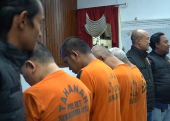 Polres Sukabumi Kota Bongkar Sindikat Curanmor, 4 Pelaku Diamankan