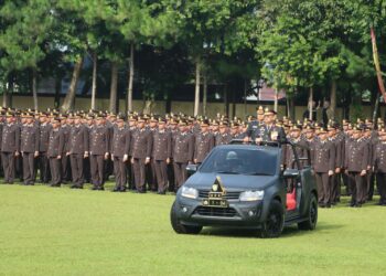 Wakapolres Sukabumi Kota, Kompol Fajri Hadiri Tupdik dan Pelantikan 1.780 PAG
