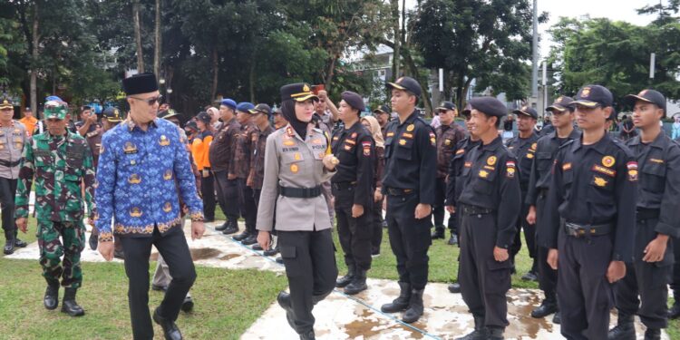 Operasi Lilin Lodaya Dimulai, Polres Sukabumi Kota Siapkan Pelayanan Nataru 2025