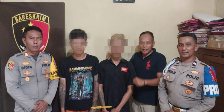 Dua Terduga Pelaku Curanmor di Sukabumi Diringkus Polisi