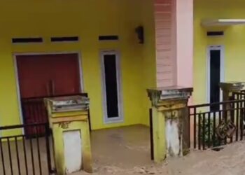 Diguyur Hujan Deras, Puluhan Rumah di Simpenan Sukabumi Terendam Banjir