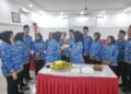 Peringati HUT KORPRI ke-54, ASN Polres Sukabumi Kota Gelar Syukuran Potong Tumpeng