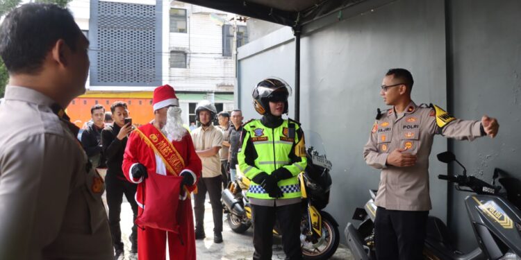 Kapolres Sukabumi Kota Tinjau Pengamanan Natal 2025, Pastikan Ibadah Berjalan Aman dan Kondusif