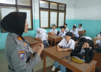 Perkuat Edukasi Kamtibmas, Polres Sukabumi Kota Gencarkan “Police Goes to School”