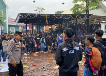 Beri Pelayanan di Nobar Persib vs Persija, Polres Sukabumi Kota Siagakan Ratusan Personel
