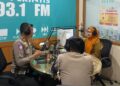 On Air di Radio, Polisi di Sukabumi Gaungkan Keselamatan Lalu Lintas