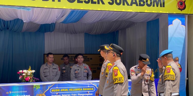Kapolres Sukabumi Kota Cek Kesiapan 5 Pos Pengamanan Ops Ketupat Lodaya 2026