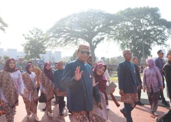 Hadir di Upacara Hari Jadi Kota Sukabumi, AKBP Sentot Kunto: Kami Siap Jaga Kondusifitas